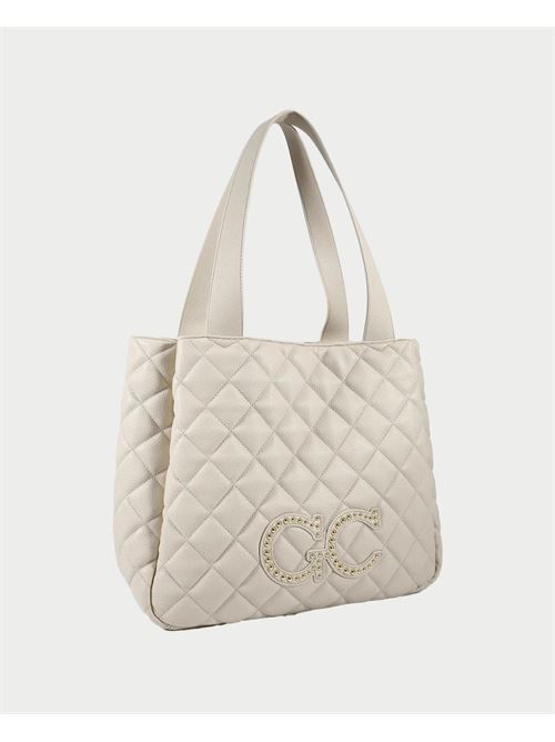 Sac Gio Cellini en éco-cuir martelé GIO CELLINI | PP049CREMA